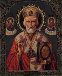 Икона Святителя Николая чудотворца (†335)