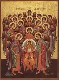 Икона Собора Архистратига Божия Михаила и прочих Небесных Сил бесплотных