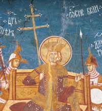Фреска Благоверного Феодосия Великого, Императора Греческого (†395)