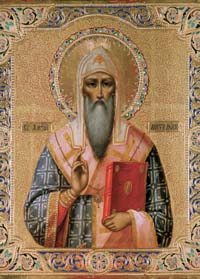 Икона Святителя Алексия, митрополита Московского и всея Руси чудотворца