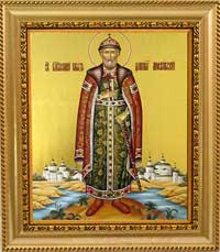 Икона Благоверного Князя Даниила Московского