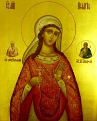 Икона Мученицы девицы Пелагии Тарсийской